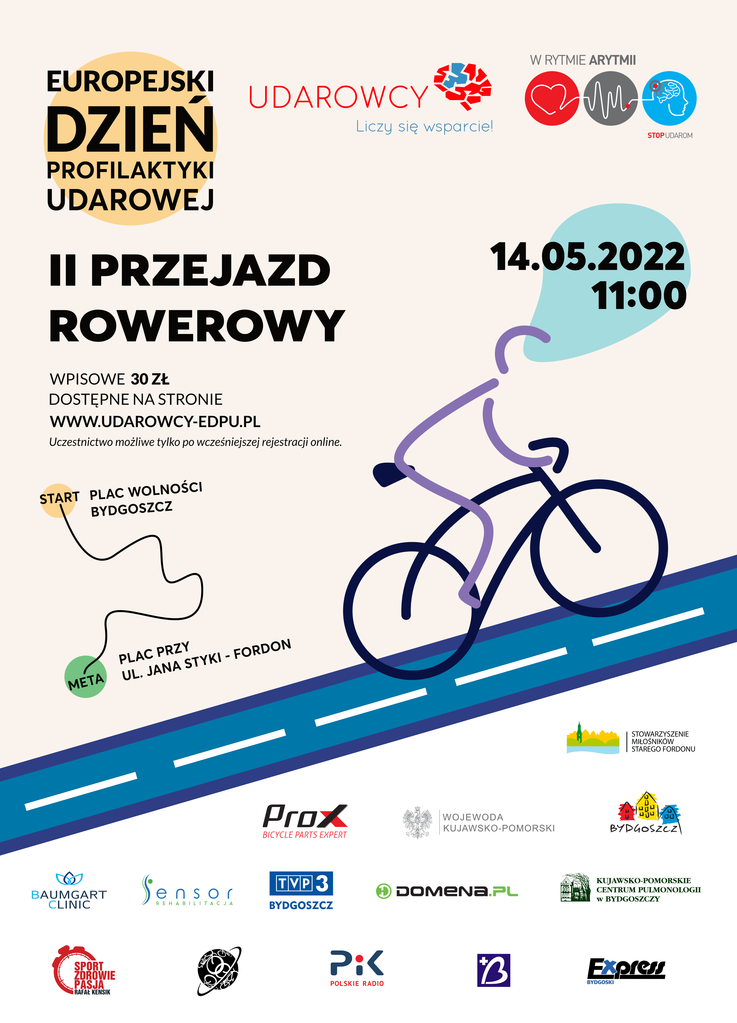 Stowarzyszenie Udarowcy – Liczy się wsparcie! - plakat