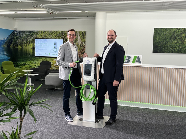 © KEBA Group AG - Christoph Knogler, CEO KEBA Energy Automation oraz Gerhard Weidinger, CTO KEBA Energy Automation