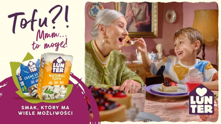 Nowa etykieta, która smakuje. LUNTER pokazuje, że tofu może trafić nawet na najbardziej tradycyjny stół