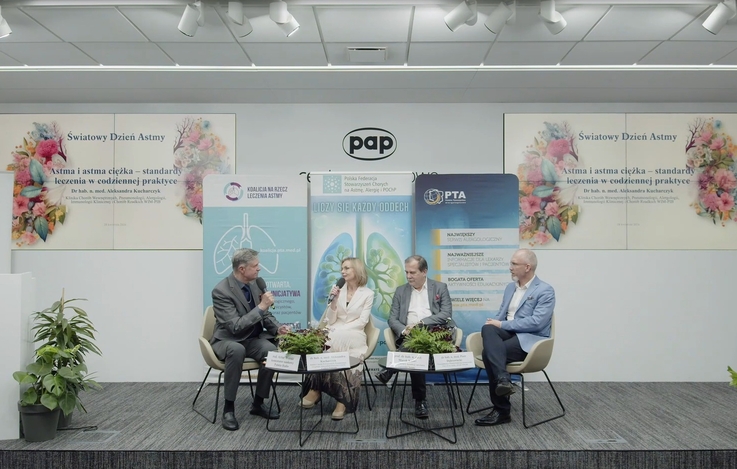 Konferencja prasowa pt. „Światowy Dzień Astmy. Astma i astma ciężka: systemowe potrzeby, skuteczne terapie”