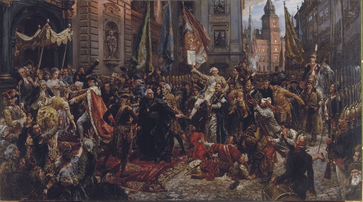 Zamek Królewski w Warszawie – Muzeum - Jan Matejko "Konstytucja 3 Maja 1791 roku"