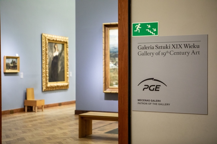 Fot. PGE Polska Grupa Energetyczna - Galeria Sztuki XIX Wieku Muzeum Narodowego w Warszawie zmienia się dzięki PGE (1)