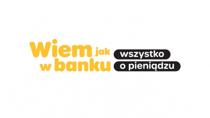 "Wiem jak w banku" - logo