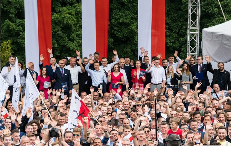 Konfederacja Wolność i Niepodległość/Fot. Marcin Fijałkowski