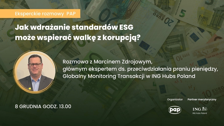 PAP - Jak wdrażanie standardów ESG może wspierać walkę z korupcją?