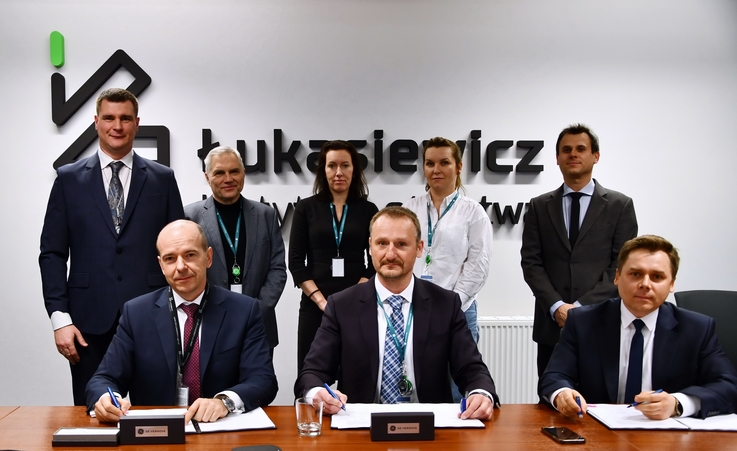 Łukasiewicz - Instytut Lotnictwa - Podpisanie umowy pomiędzy Łukasiewicz - Instytutem Lotnictwa a GE Power