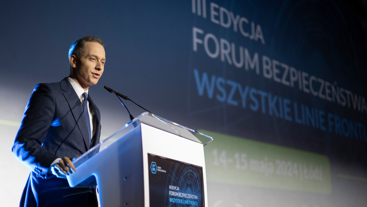 Forum Bezpieczeństwa/wiceminister Obrony Narodowej - Cezary Tomczyk