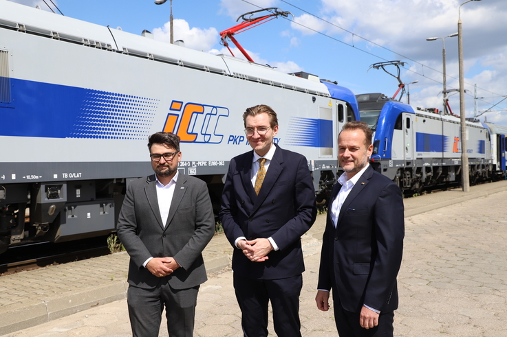 PKP IC - od lewej Adam Wawrzyniak, Jan Szyszko, Marcin Karasiński (1)